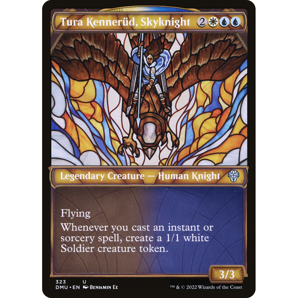 Tura Kennerud, Skyknight (Showcase) (DMU-323) - Dominaria United: (Showcase) Foil