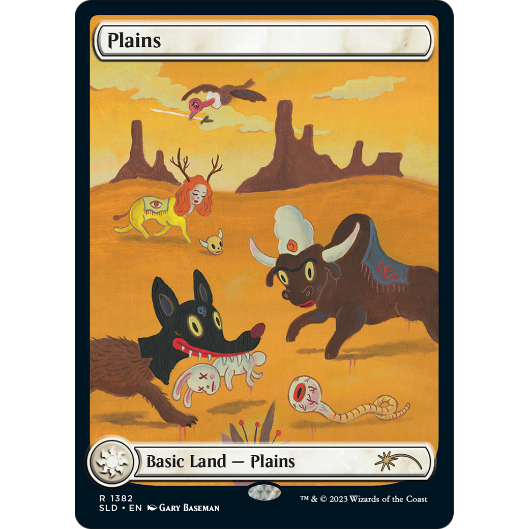 Plains (1382) (SLD-1382) - Secret Lair Drop: (Full Art) Foil