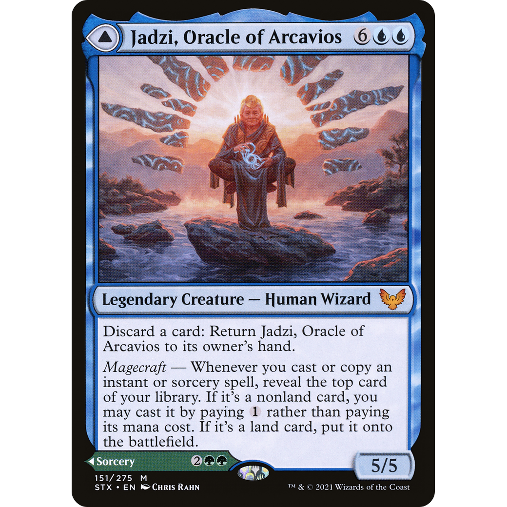 Jadzi, Oracle of Arcavios (STX-151) - Strixhaven: School of Mages