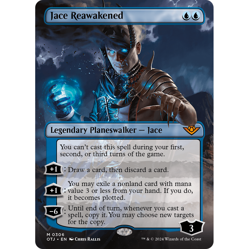 Jace Reawakened (OTJ-306) - Outlaws of Thunder Junction (Borderless)