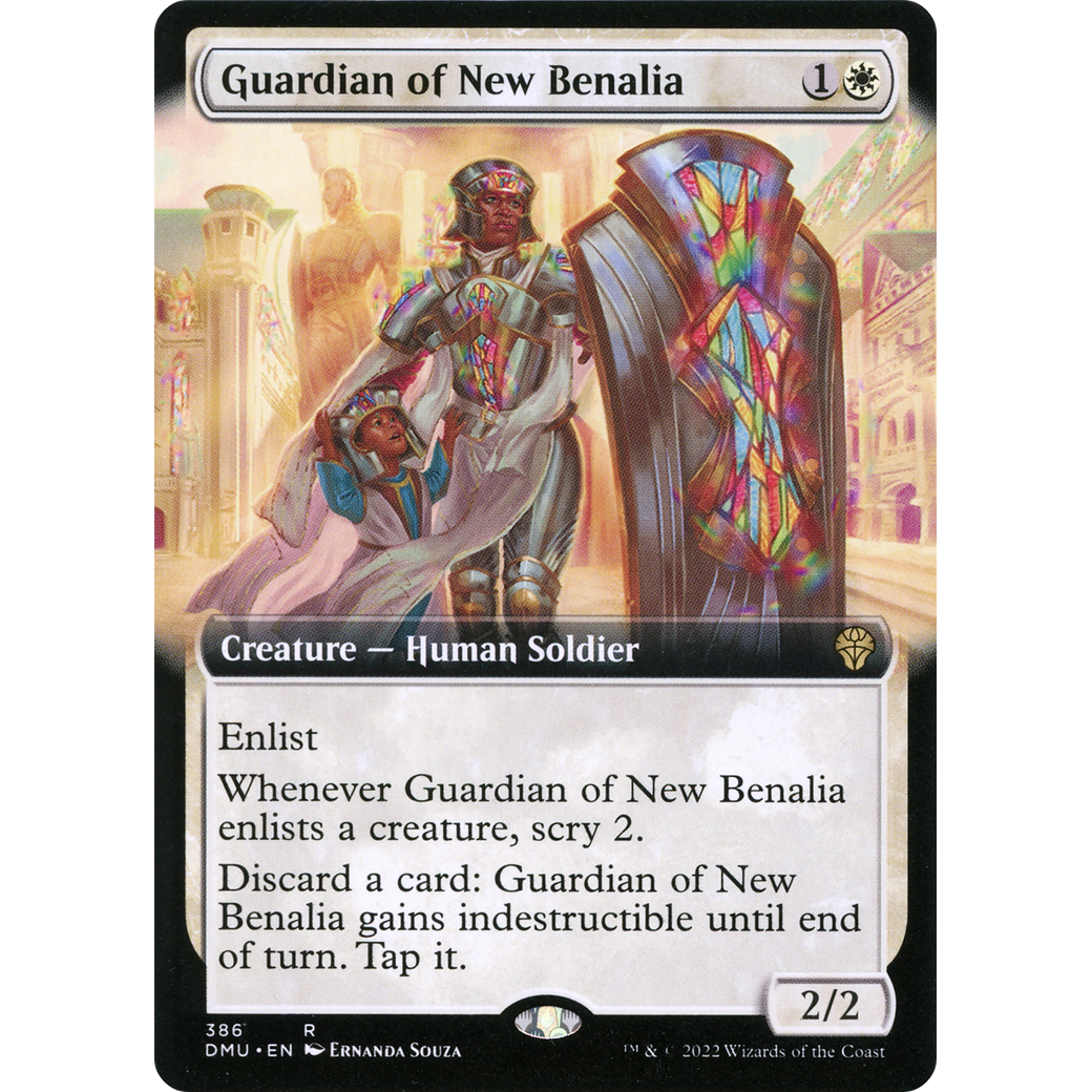 Guardian of New Benalia (Extended Art) (DMU-386) - Dominaria United: (Extended Art)