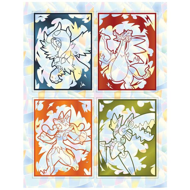 Pokémon The Official Mega Evolutions Sticker Book by Pikachu Press: Paperback; 96 pages / English