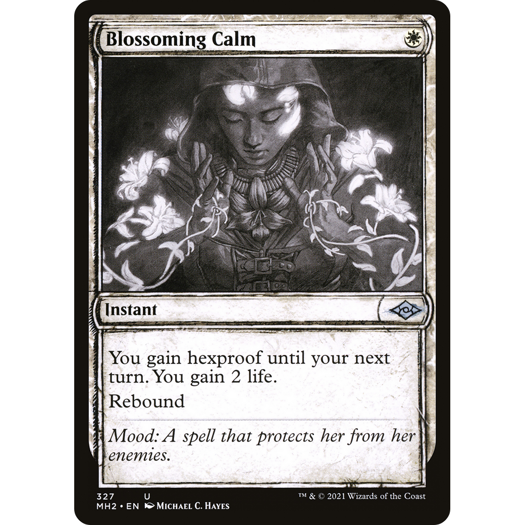 Blossoming Calm (Showcase) (MH2-327) - Modern Horizons 2: (Showcase) Foil