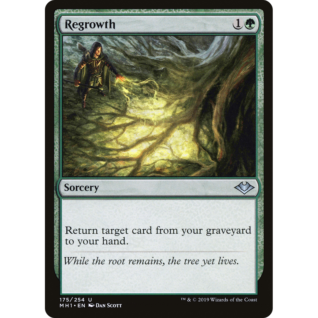 Regrowth (MH1-175) - Modern Horizons Foil
