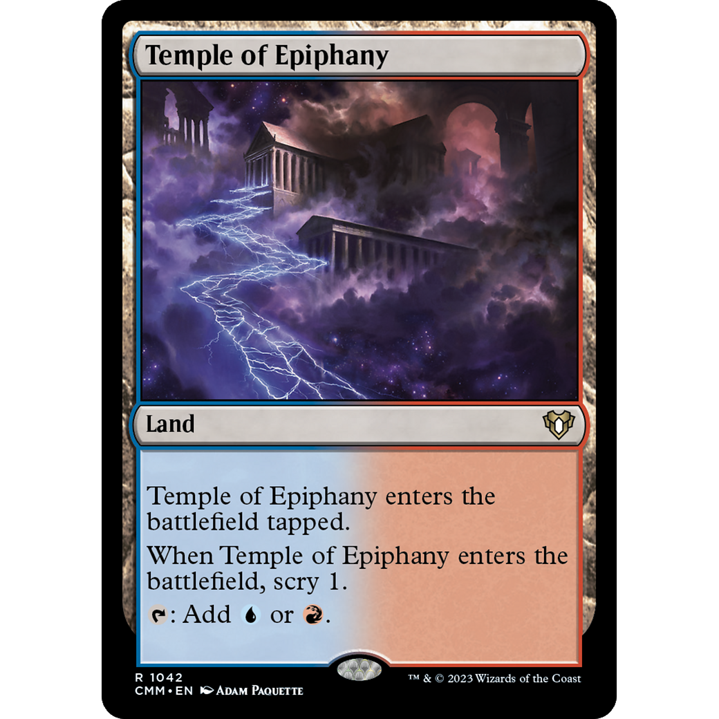 Temple of Epiphany (CMM-1042) - Commander Masters