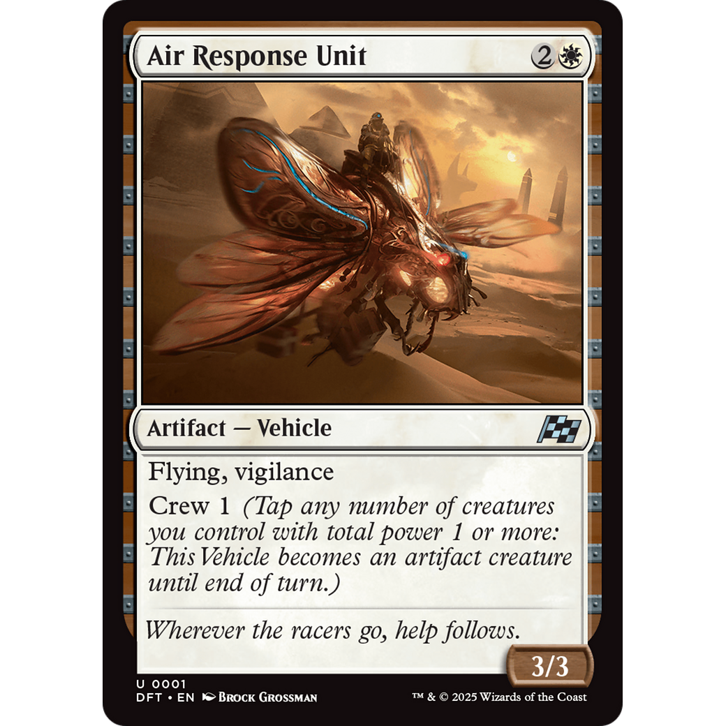 Air Response Unit (DFT-001) - Aetherdrift Foil