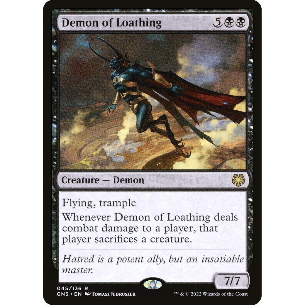 Demon of Loathing (GN3-045) - Game Night: Free-for-All