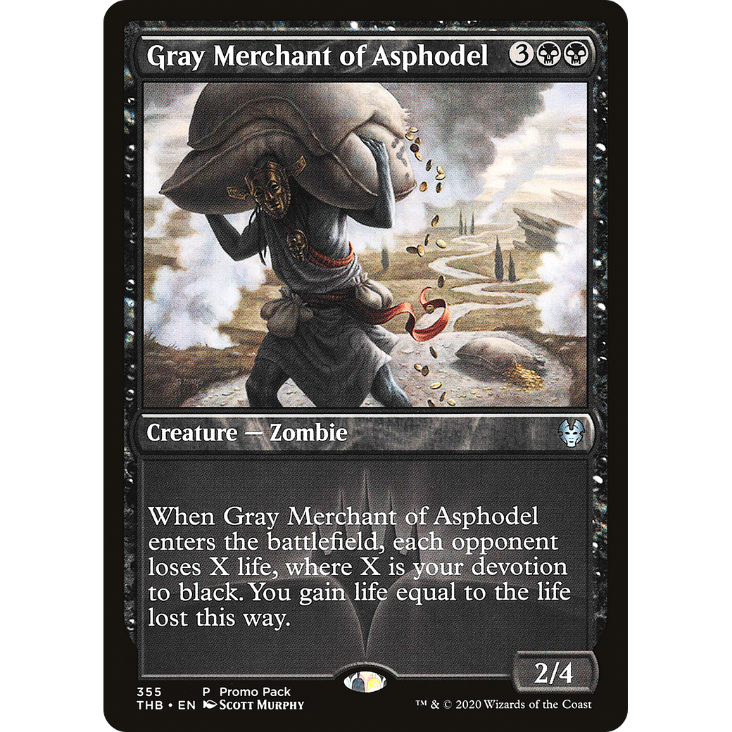 Gray Merchant of Asphodel (PPTHB-355) - Theros Beyond Death Foil