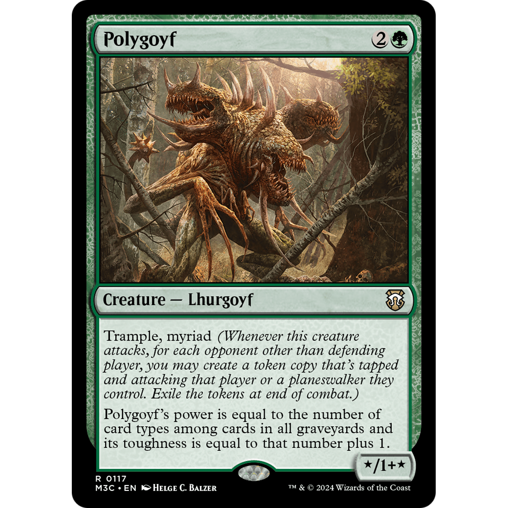 Polygoyf (M3C-117) - Modern Horizons 3 Commander