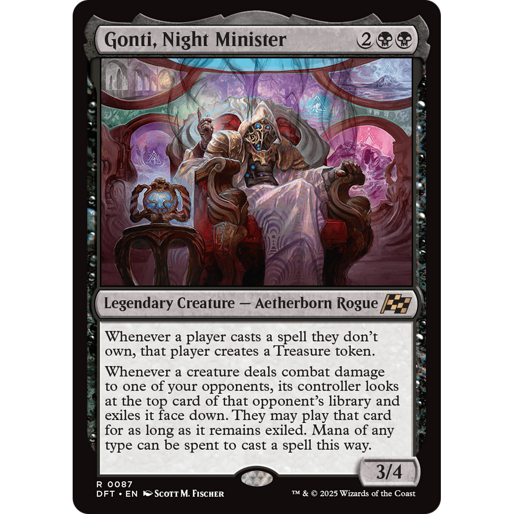 Gonti, Night Minister (DFT-087) - Aetherdrift