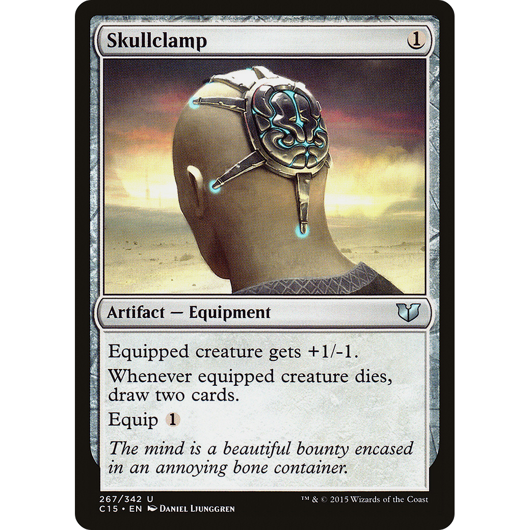 Skullclamp (C15-267) - Commander 2015