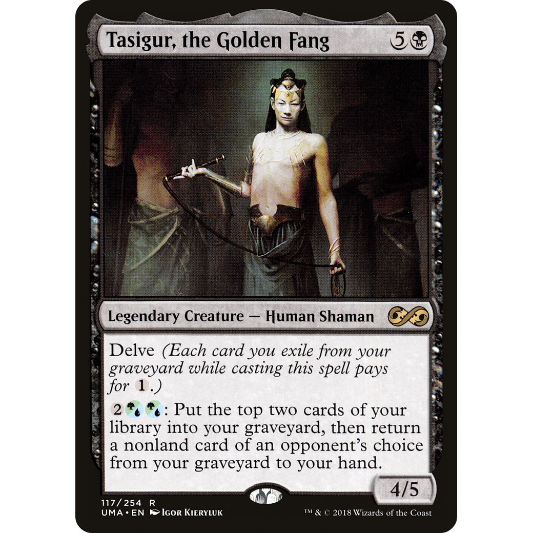 Tasigur, the Golden Fang (UMA-117) - Ultimate Masters Foil