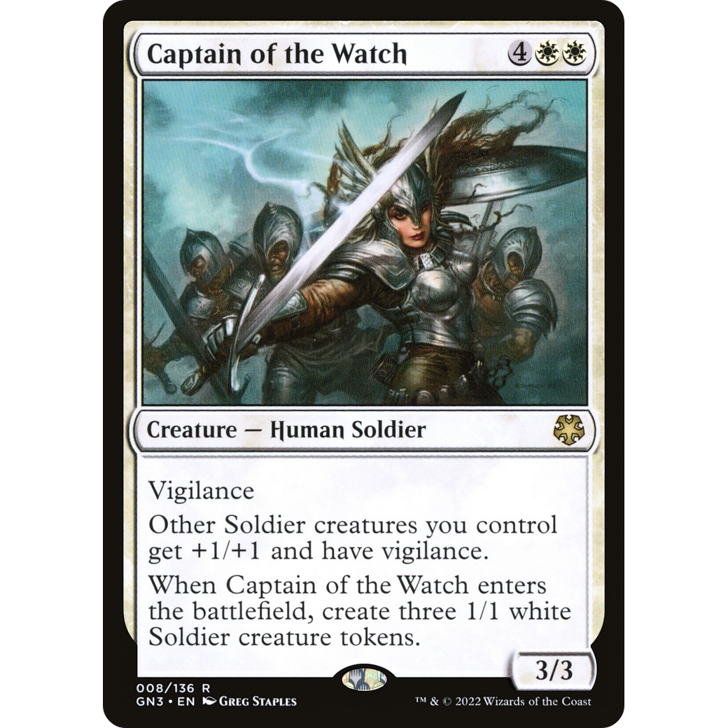 Captain of the Watch (GN3-008) - Game Night: Free-for-All