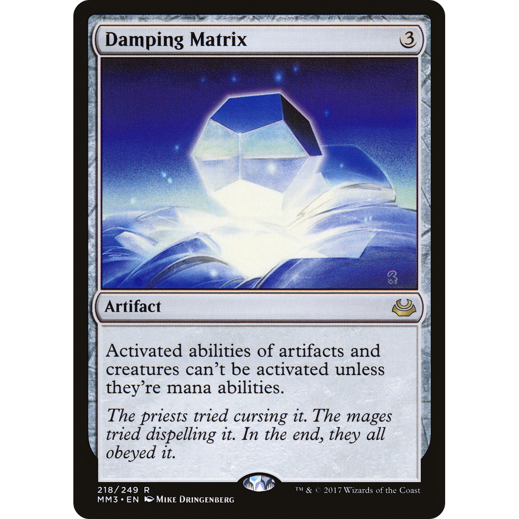 Damping Matrix (MM3-218) - Modern Masters 2017