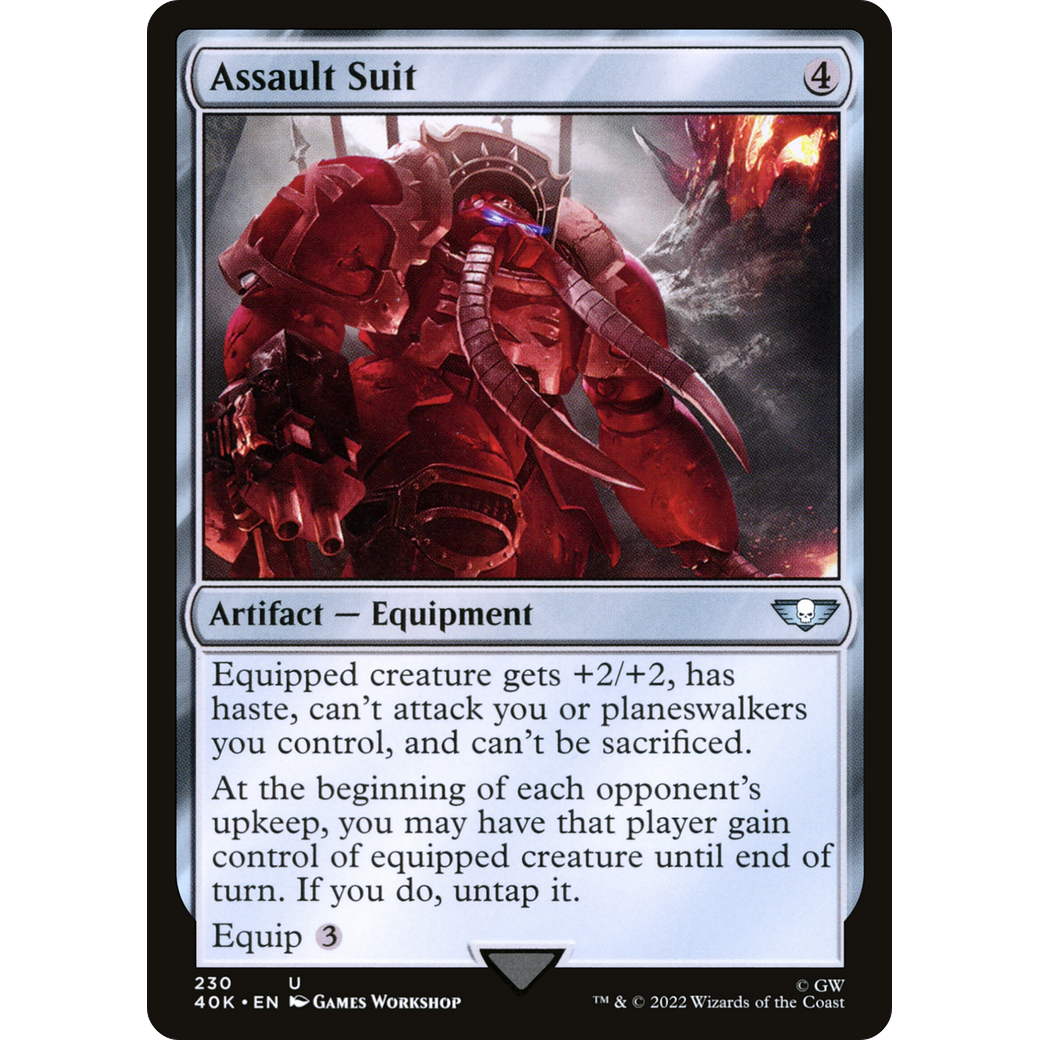 Assault Suit (40K-230) - Warhammer 40,000 Commander