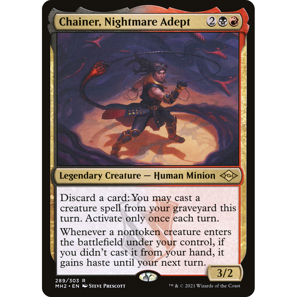 Chainer, Nightmare Adept (MH2-289) - Modern Horizons 2