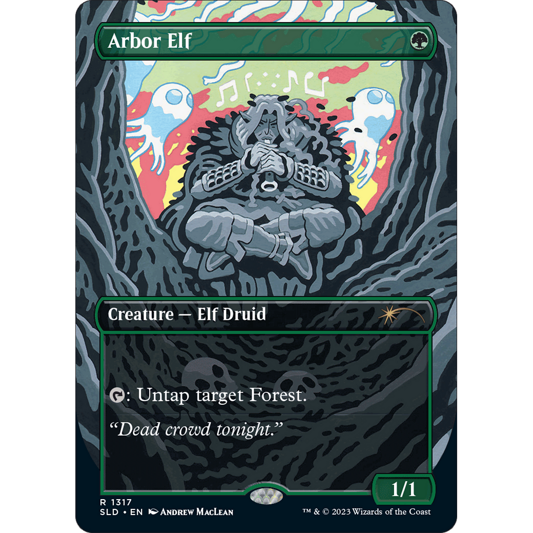 Arbor Elf (SLD-1317) - Secret Lair Drop (Borderless)