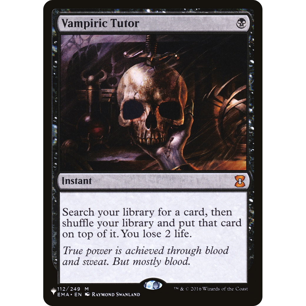 Vampiric Tutor (LIST-112/249) - The List