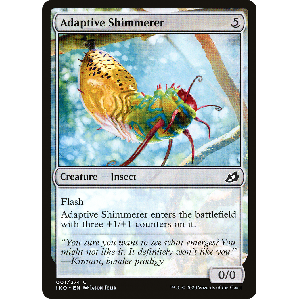 Adaptive Shimmerer (IKO-001) - Ikoria: Lair of Behemoths Foil