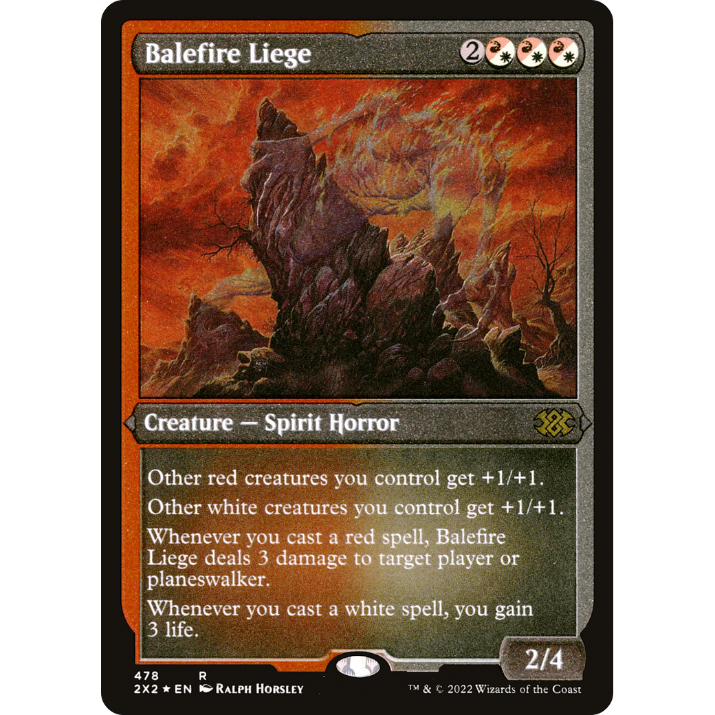 Balefire Liege (Foil Etched) (2X2-478) - Double Masters 2022 Foil