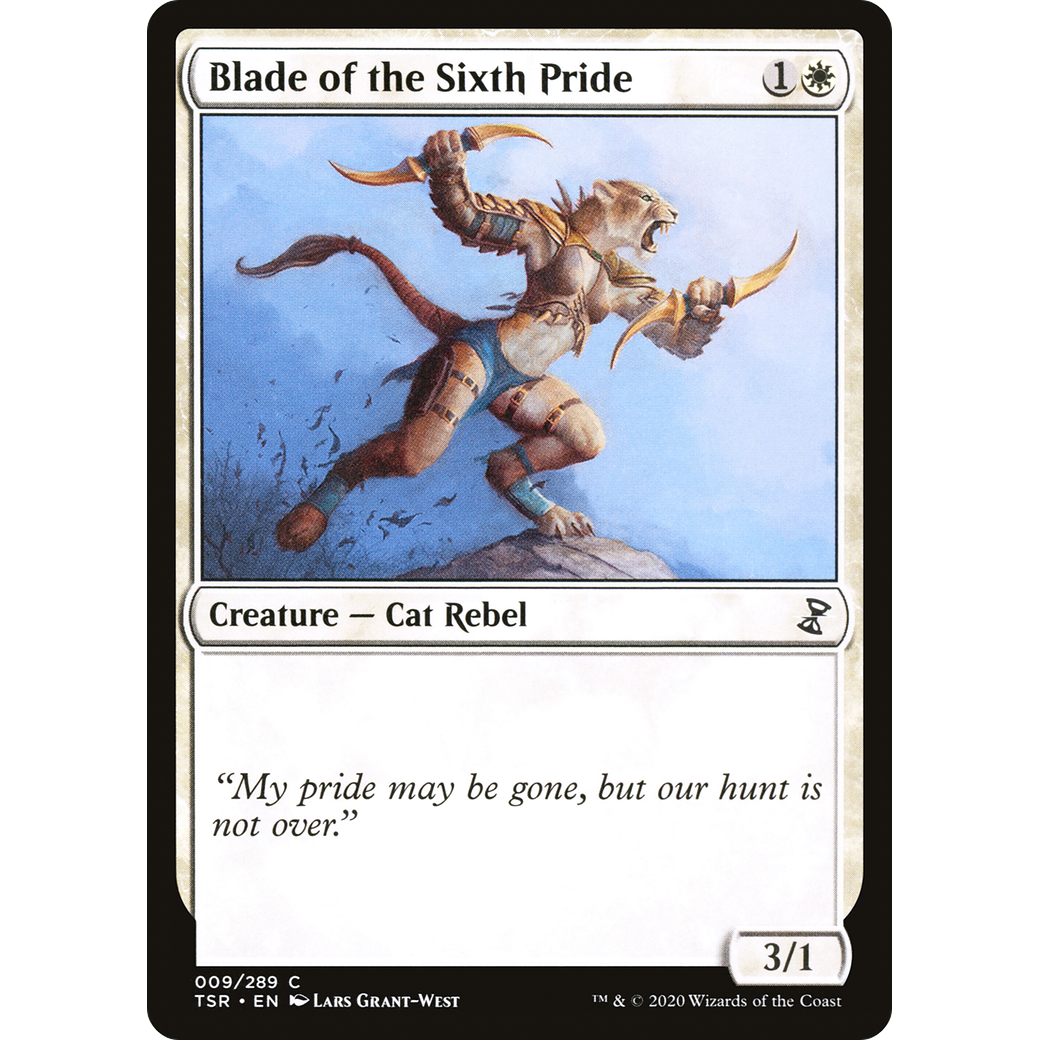 Blade of the Sixth Pride (TSR-009) - Time Spiral Remastered