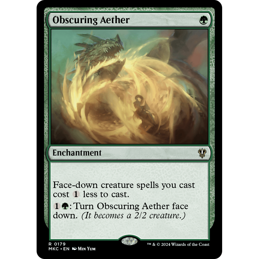 Obscuring Aether (MKC-179) - Murders at Karlov Manor Commander
