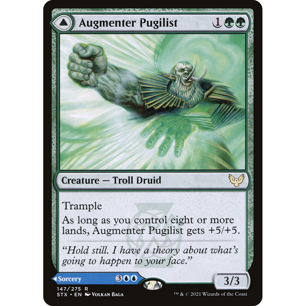 Augmenter Pugilist (STX-147) - Strixhaven: School of Mages