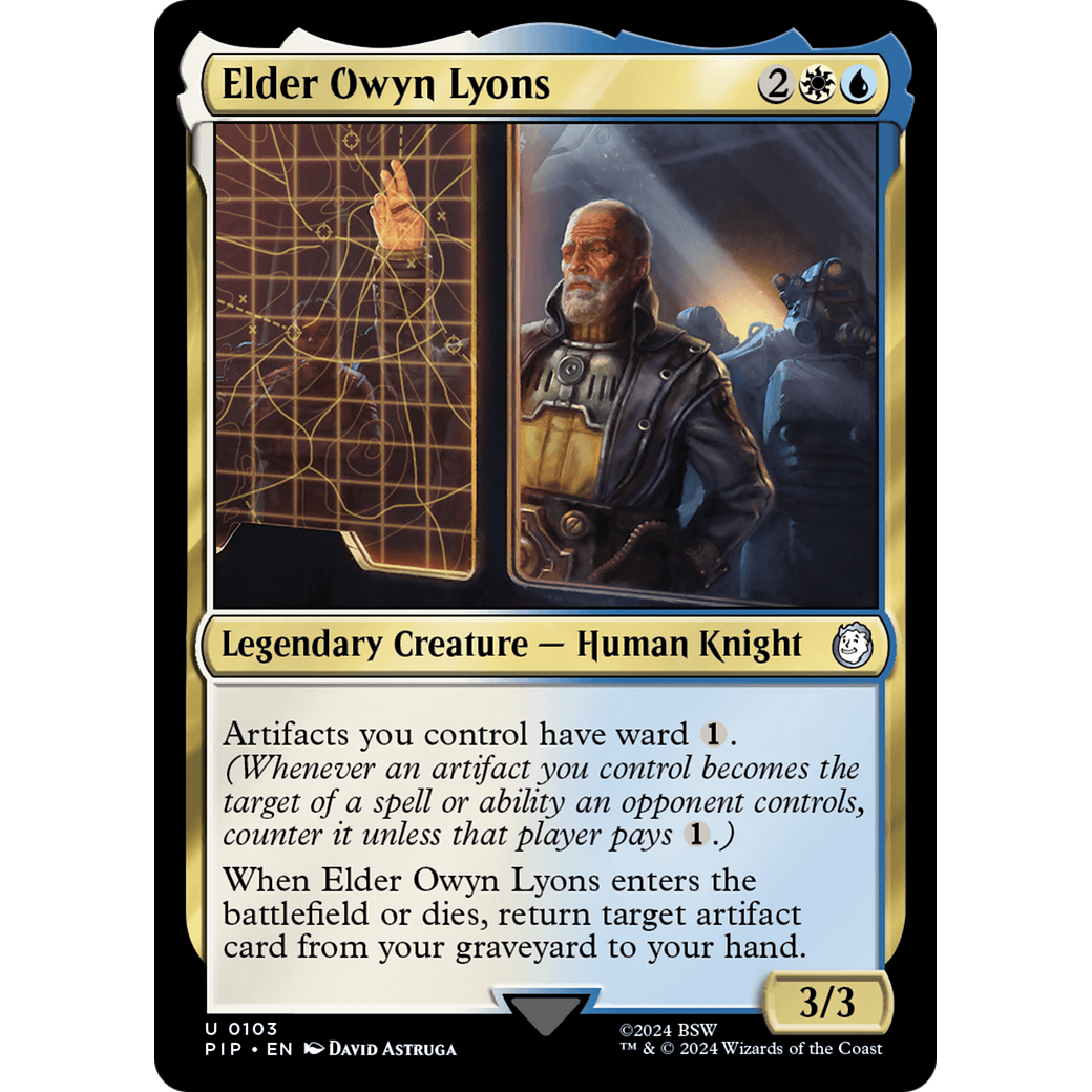 Elder Owyn Lyons (PIP-103) - Fallout Foil