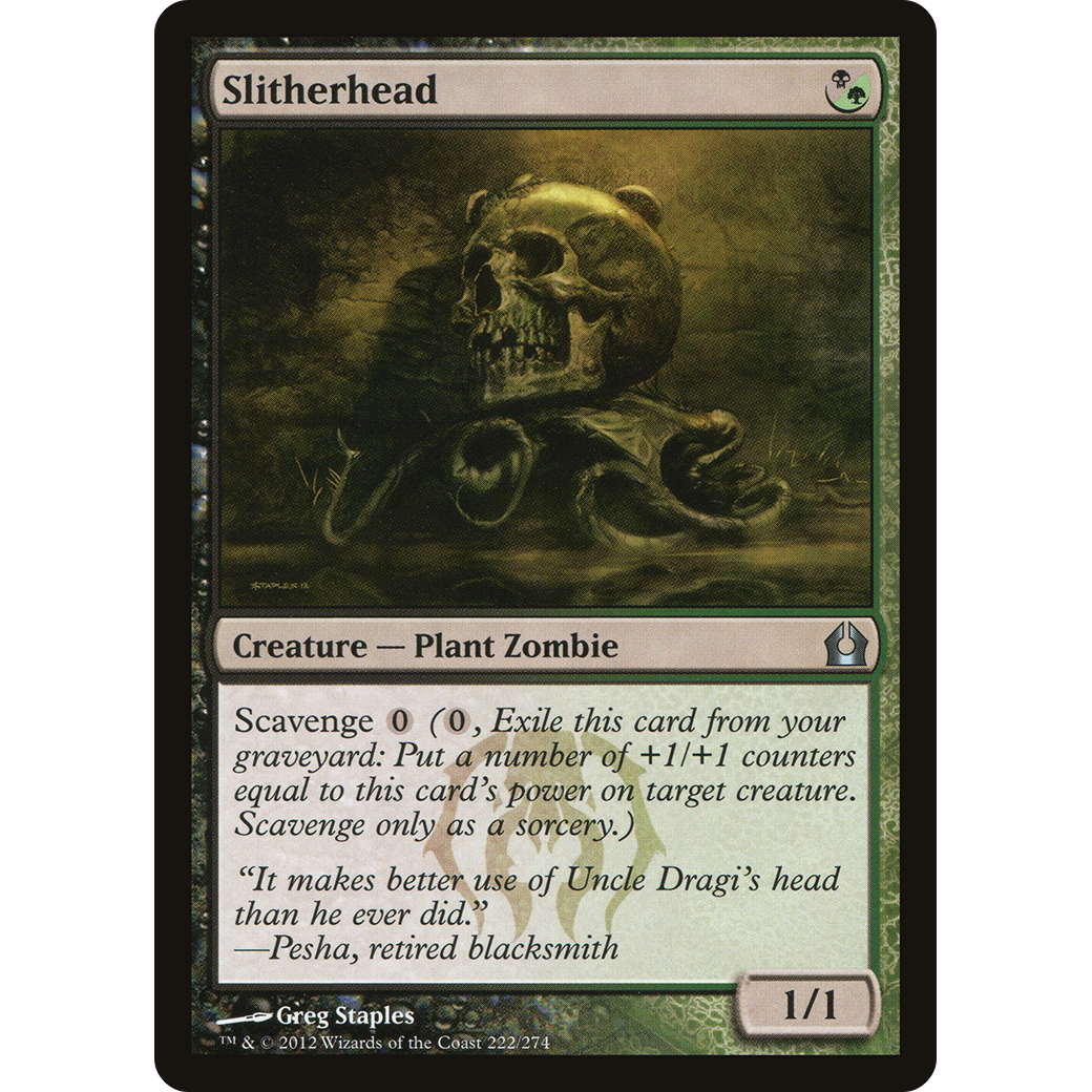 Slitherhead (RTR-222) - Return to Ravnica Foil