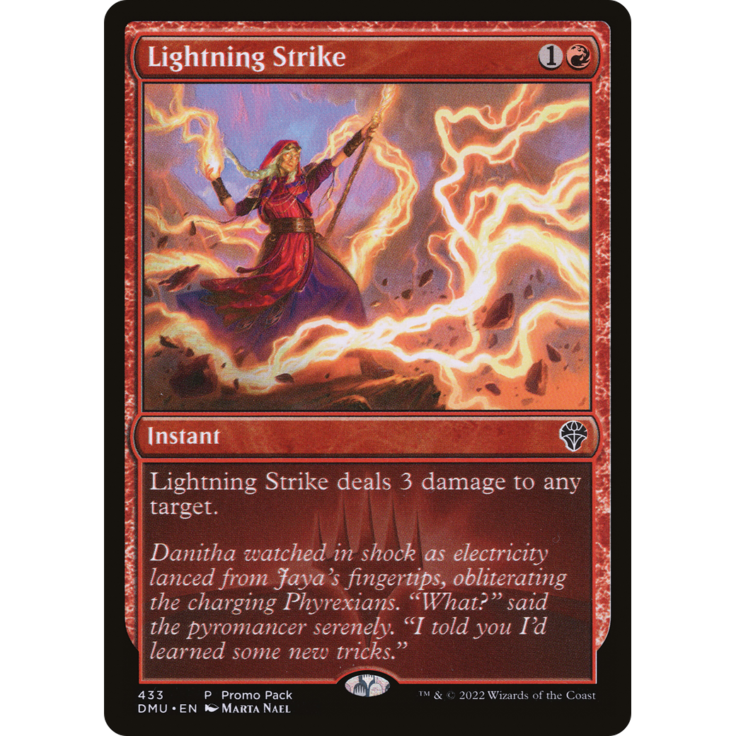 Lightning Strike (PPDMU-433) - Dominaria United Foil