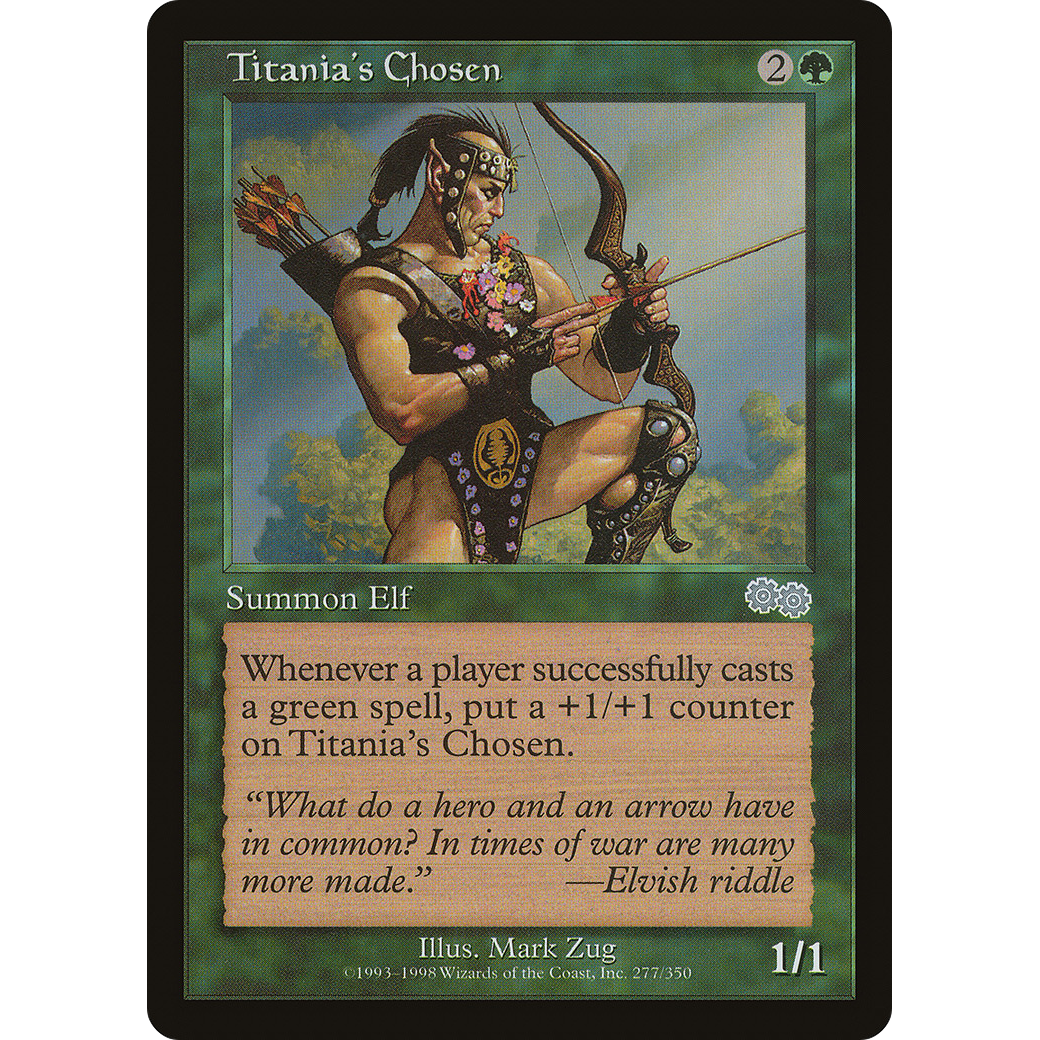 Titania's Chosen (USG-277) - Urza's Saga