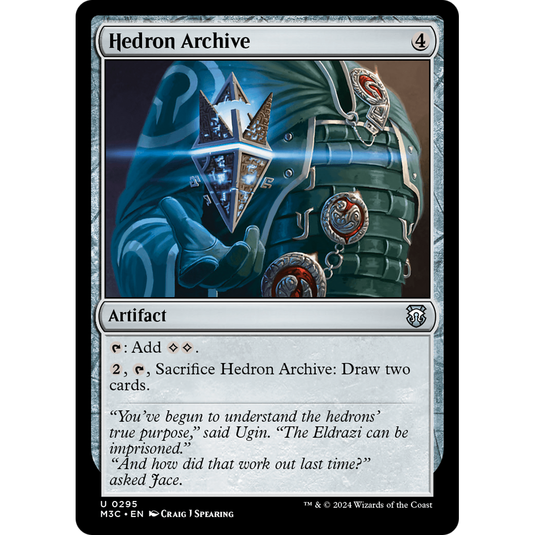 Hedron Archive (M3C-295) - Modern Horizons 3 Commander Foil
