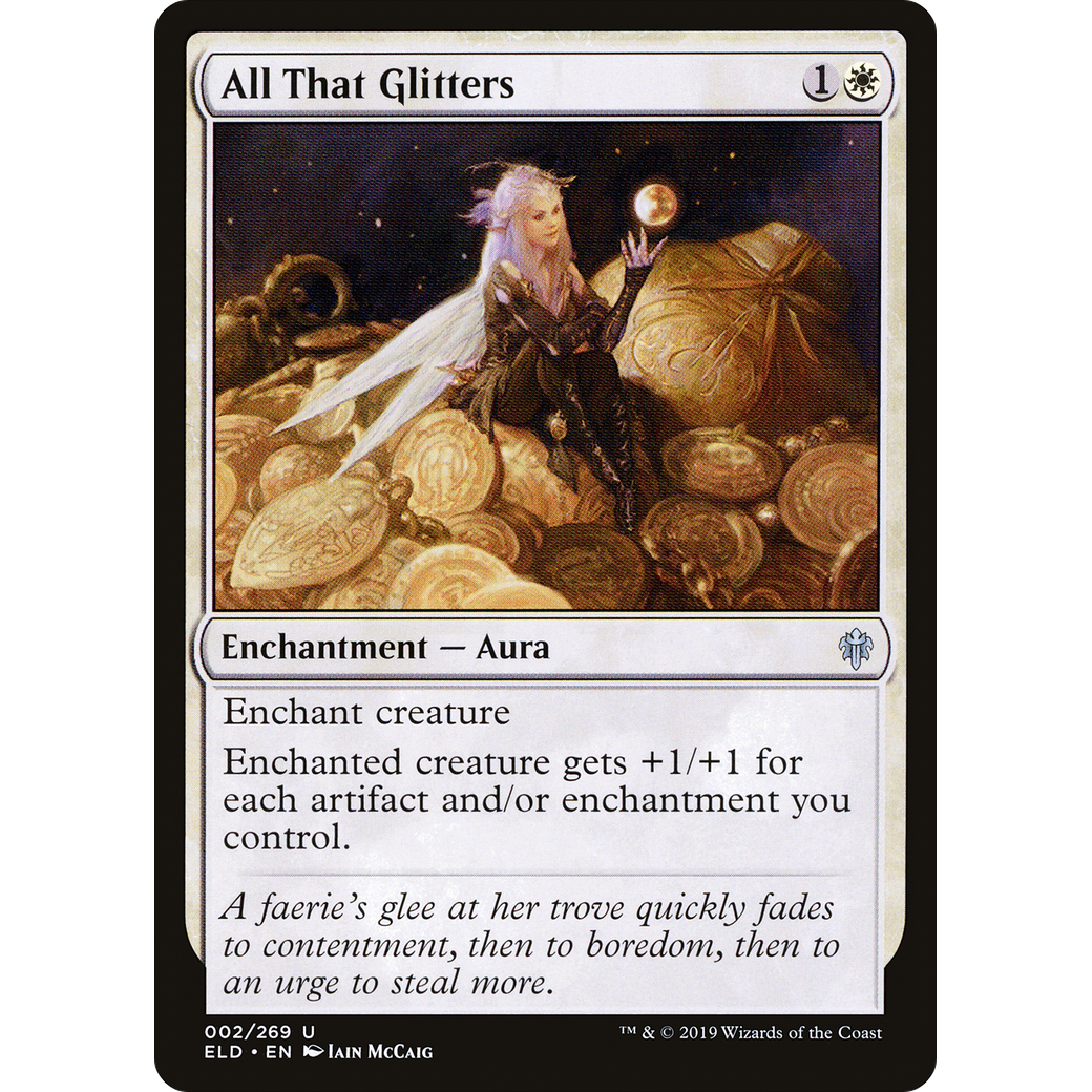 All That Glitters (ELD-002) - Throne of Eldraine Foil
