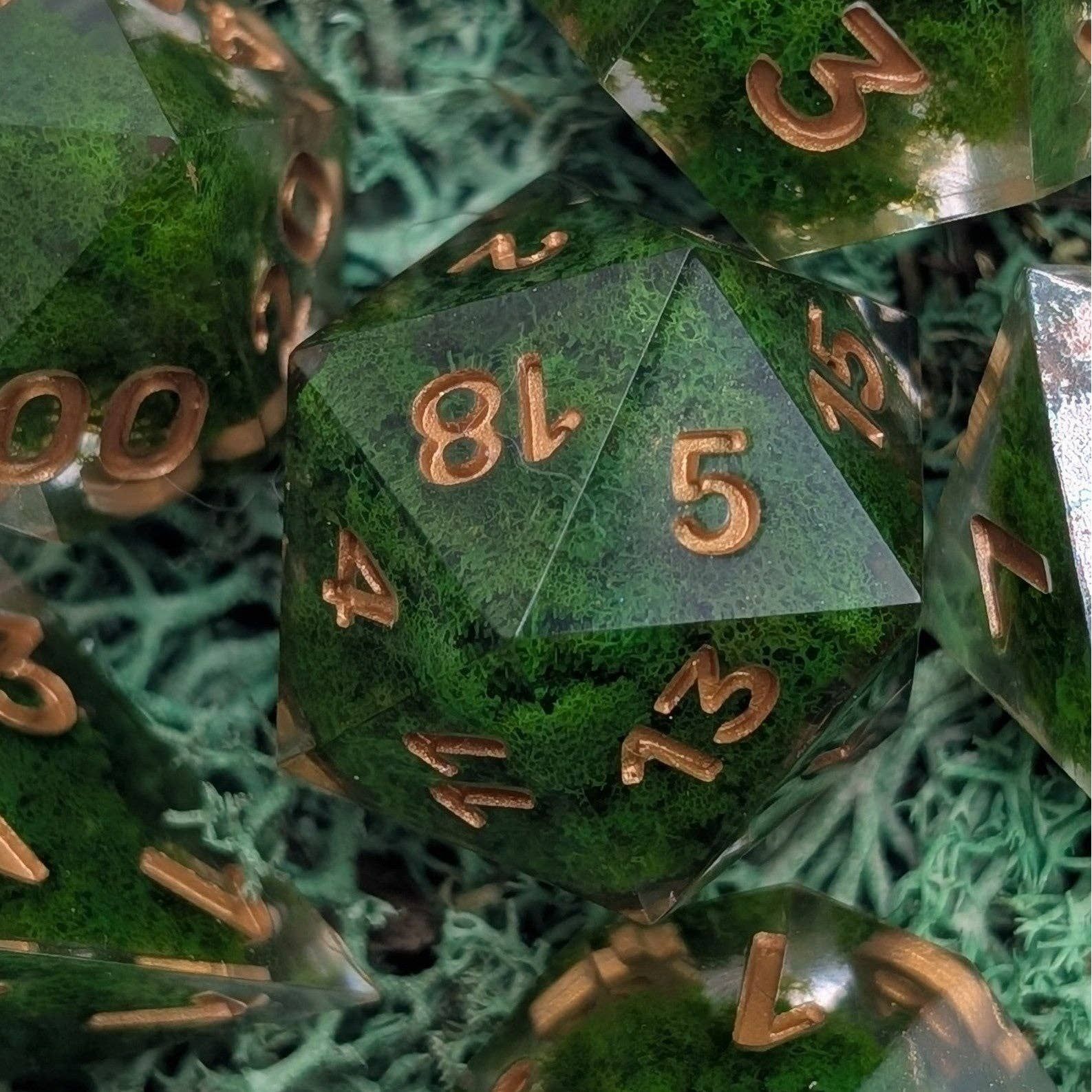 Druid’s Pact - 7 Piece Luxury D&D Dice Set