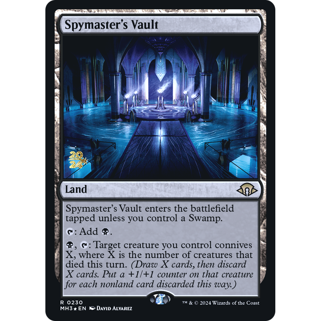 Spymaster's Vault (PRE-230S) - Modern Horizons 3 Promos Foil