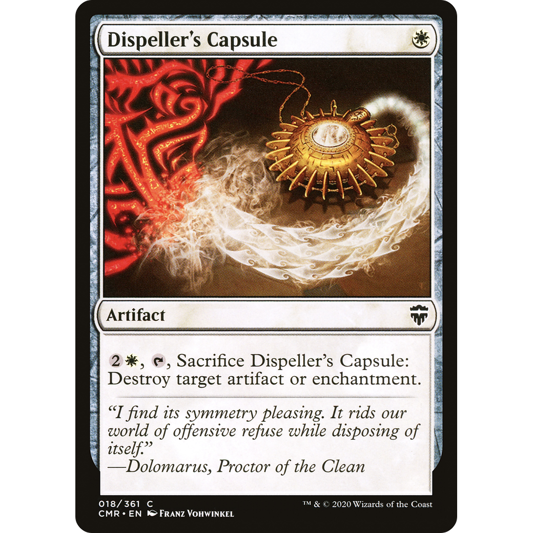 Dispeller's Capsule (CMR-018) - Commander Legends