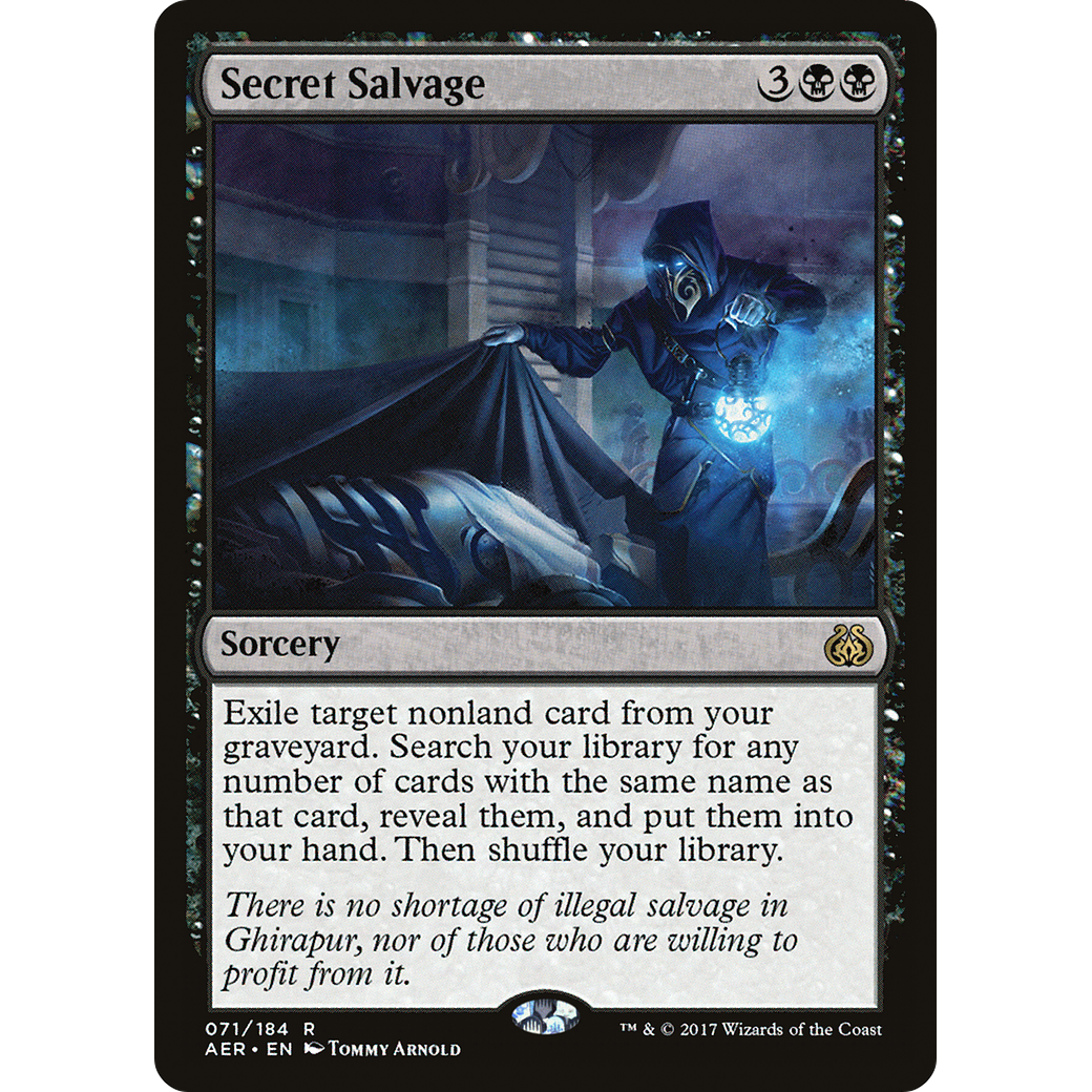 Secret Salvage (AER-071) - Aether Revolt