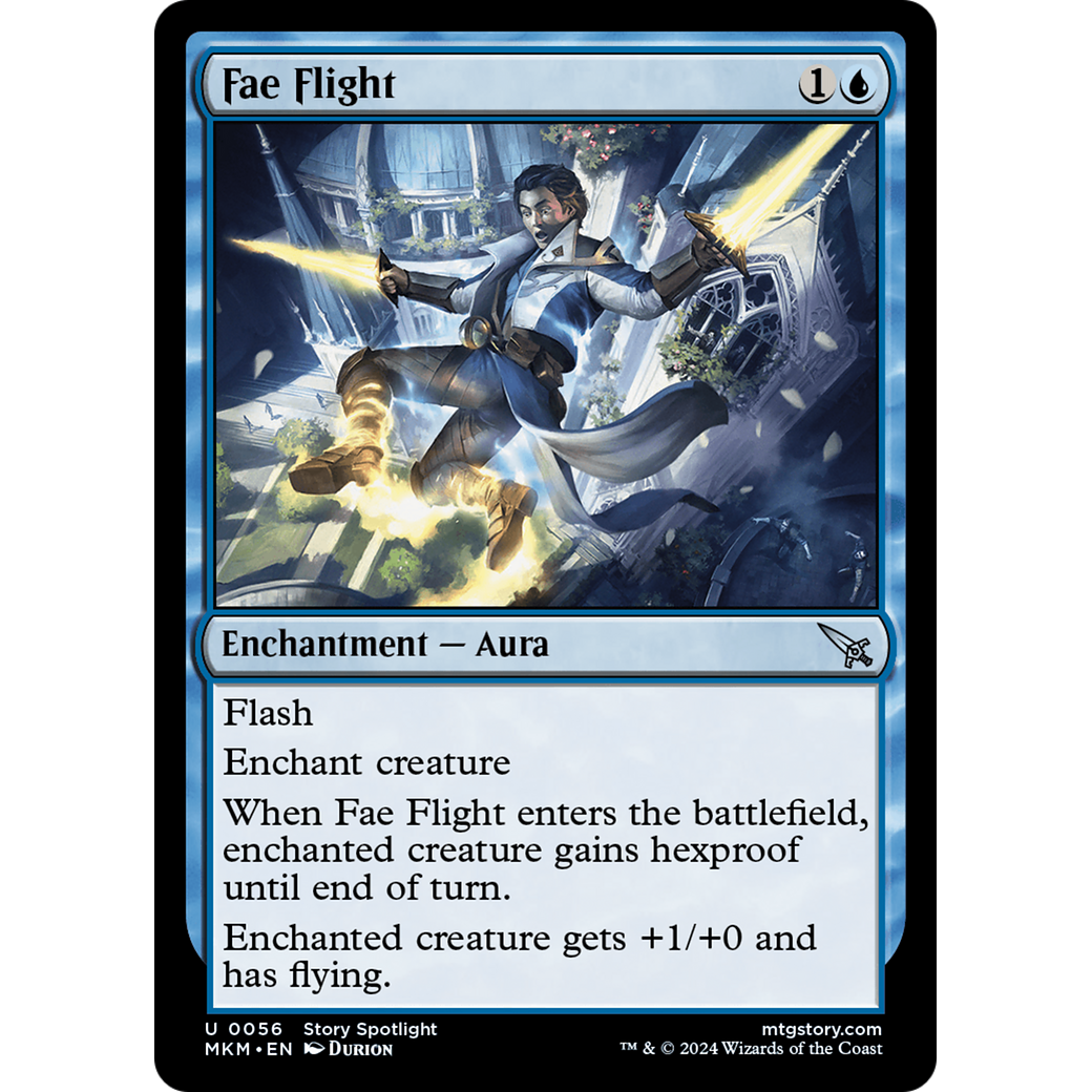 Fae Flight (MKM-056) - Murders at Karlov Manor Foil
