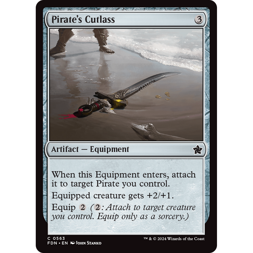 Pirate's Cutlass (FDN-563) - Foundations
