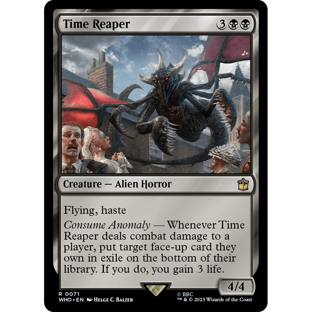 Time Reaper (WHO-071) - Doctor Who Foil