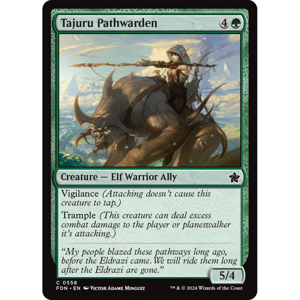 Tajuru Pathwarden (FDN-558) - Foundations
