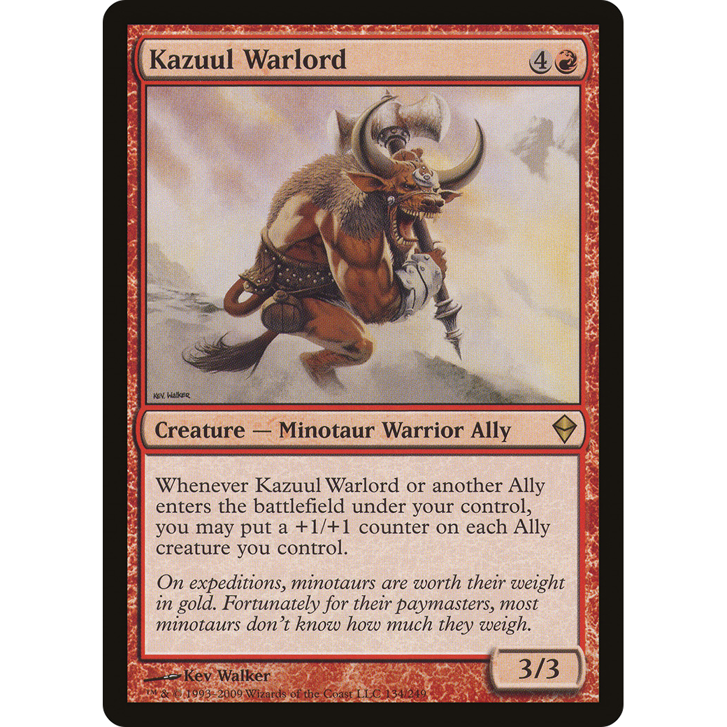 Kazuul Warlord (ZEN-134) - Zendikar Foil