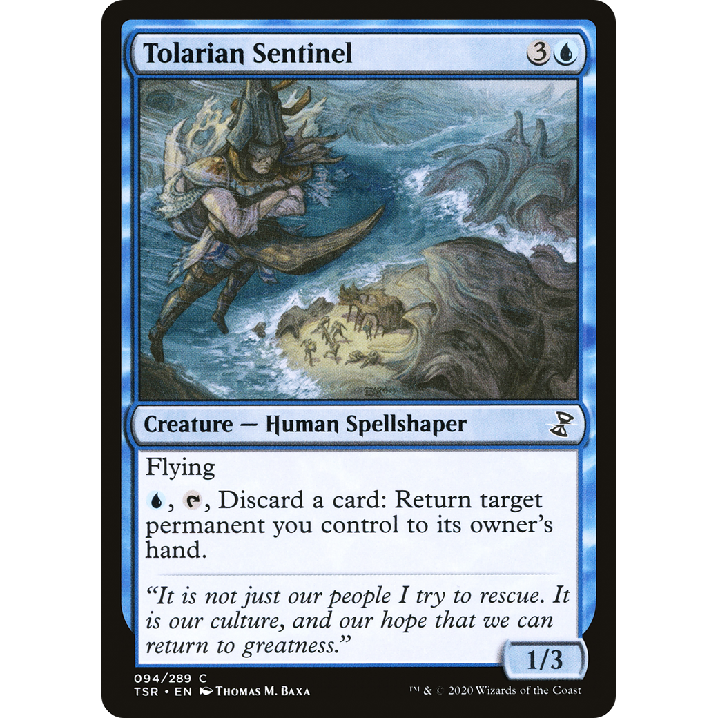 Tolarian Sentinel (TSR-094) - Time Spiral Remastered Foil