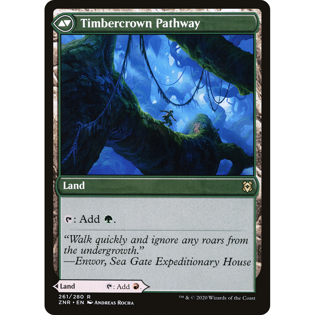 Cragcrown Pathway (ZNR-261) - Zendikar Rising