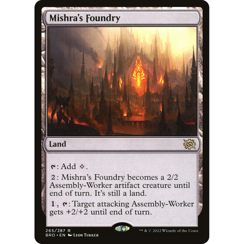 Mishra's Foundry (BRO-265) - The Brothers' War