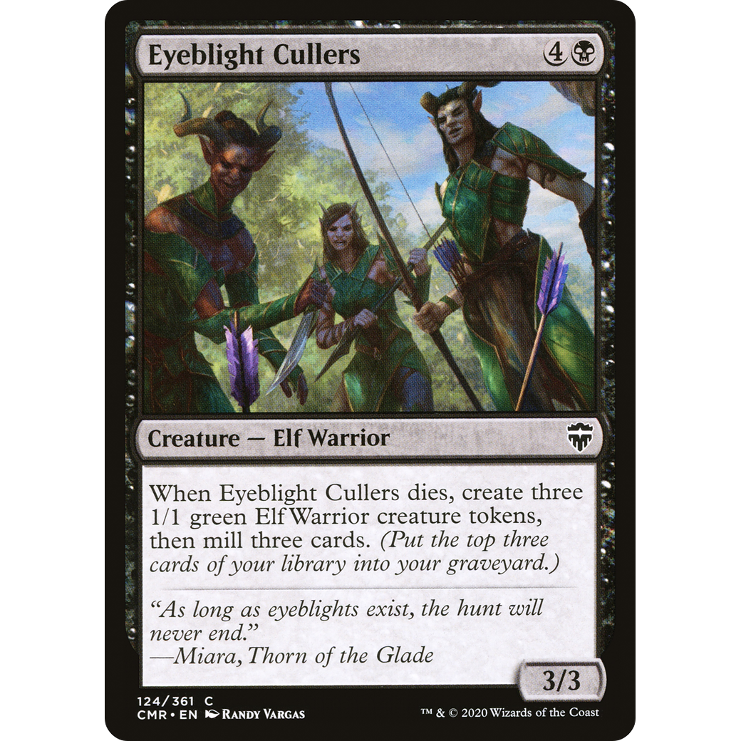 Eyeblight Cullers (CMR-124) - Commander Legends