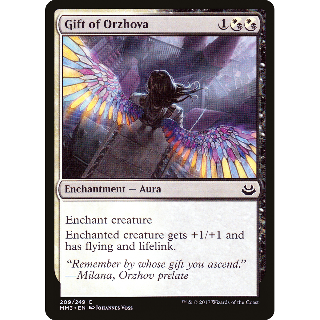 Gift of Orzhova (MM3-209) - Modern Masters 2017 Foil