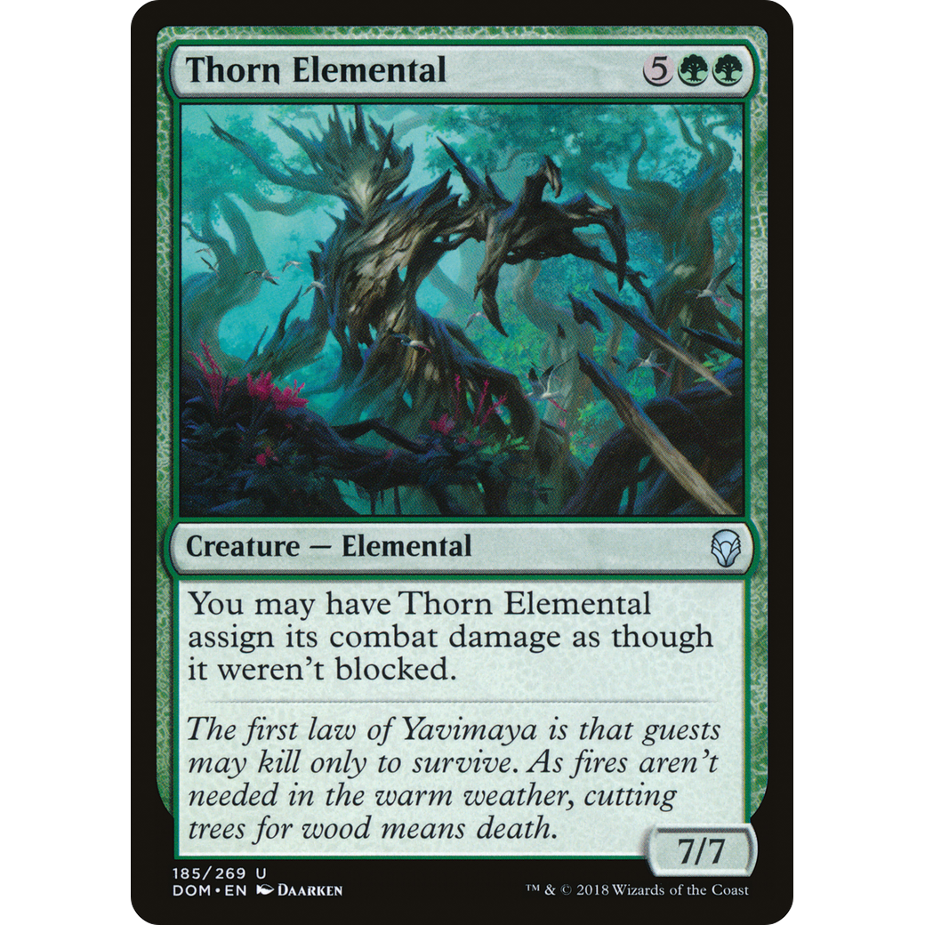 Thorn Elemental (DOM-185) - Dominaria Foil