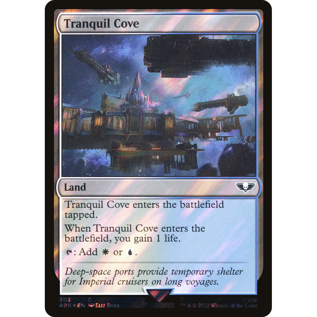 Tranquil Cove (40K-303) - Warhammer 40,000 Commander Foil