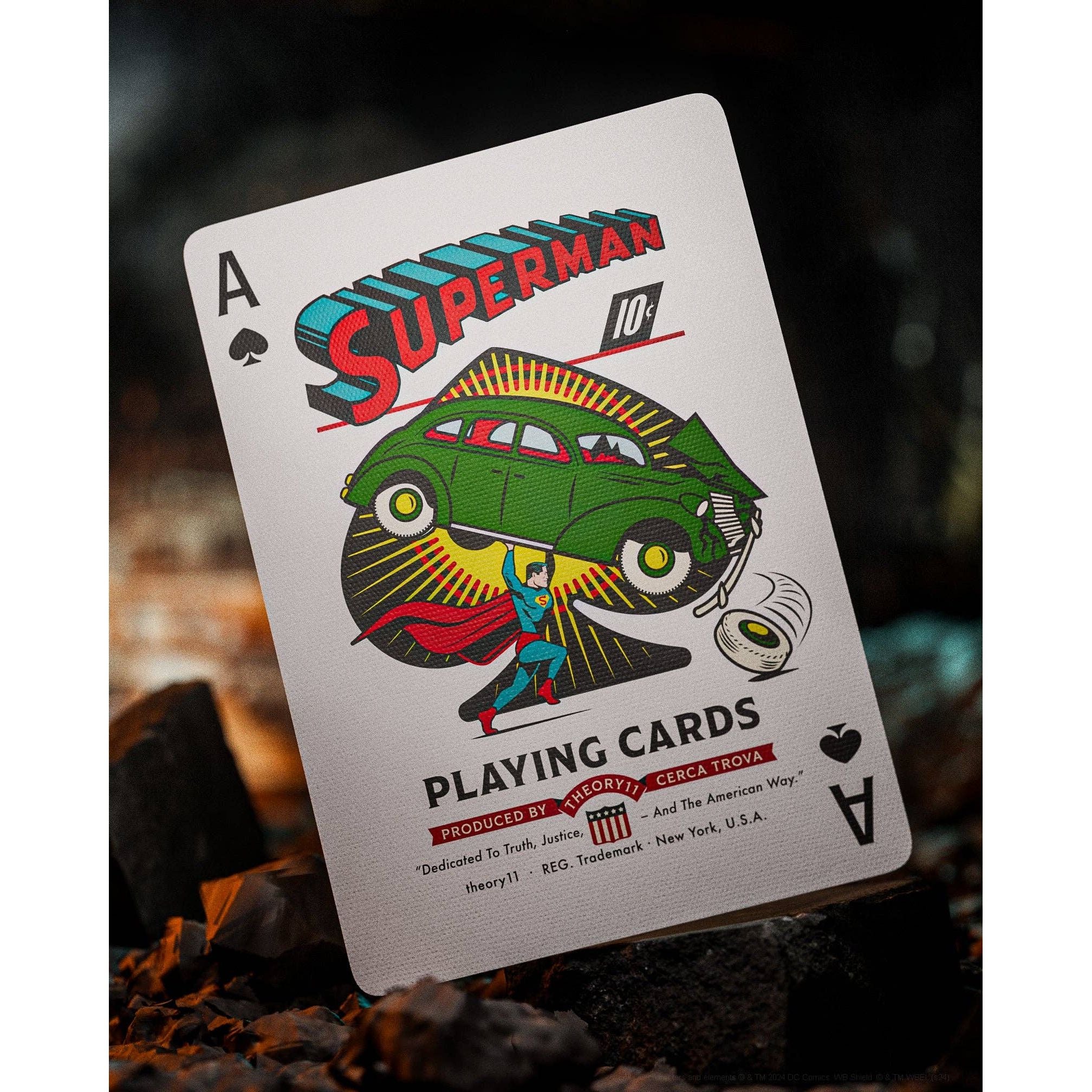 Superman Playing Cards